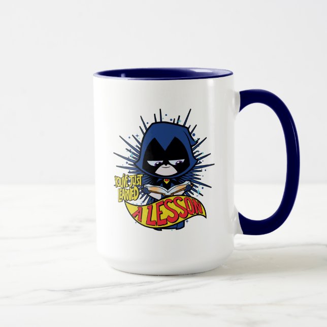 Mug Titans Ados, allez ! | Raven "Appris Une Leçon" (Droite)