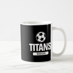 Mug Titans Soccer pour l'élémentaire, le collège et le