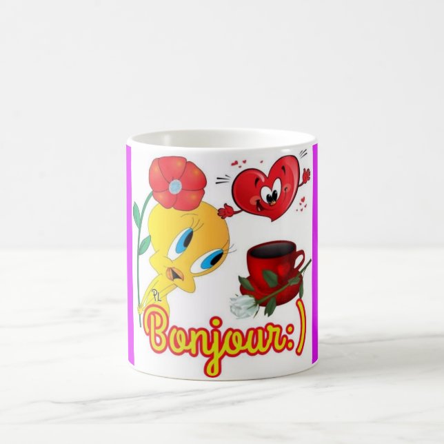 Mug Titi bonjour (Centre)