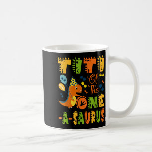 Mug Titi Du Dinosaure D'Un Saurus 1er Anniversaire Par