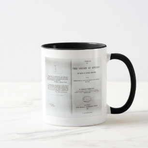 Mug Titlepage à 'sur l'origine des espèces