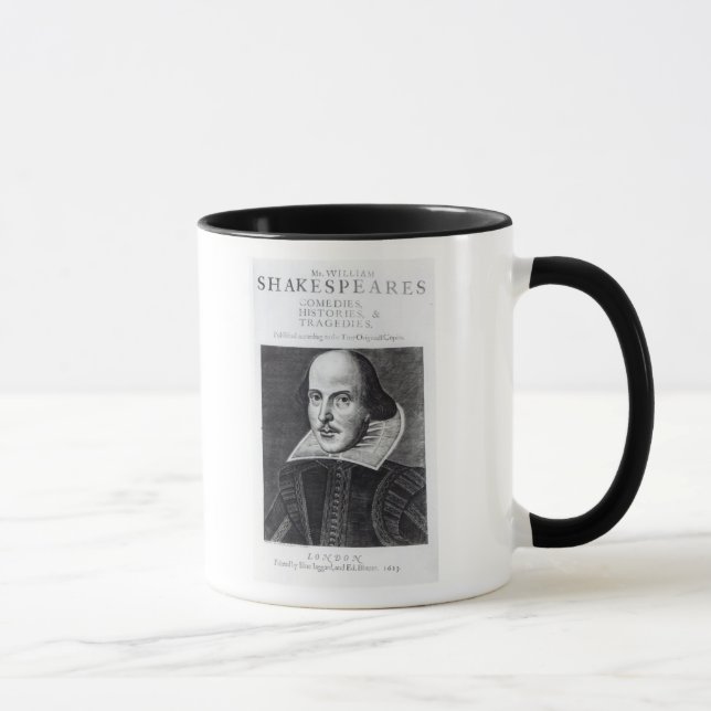 Mug Titlepage, 'M. William Shakespeares (Droite)