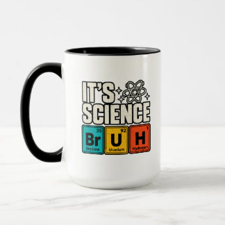 Mug Titre : C'est la science Drôle de chimie Tableau p