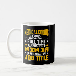 Mug Titre de couverture médicale   Funny Clinical Code