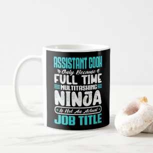 Mug Titre d'emploi : Sous-Chef Cuisinier Assistant Pol