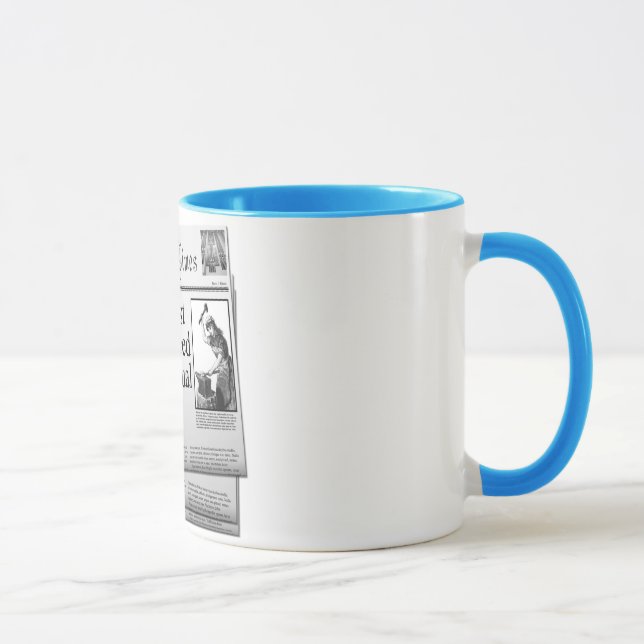 Mug Titres d'organiste (orthographe BRITANNIQUE) - (Droite)