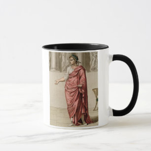 Mug Titus, costume pour "Berenice" par Jean Racine, de