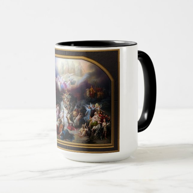 Mug Titus détruisant Jérusalem par Wilhelm von Kaulbac (Devant droit)