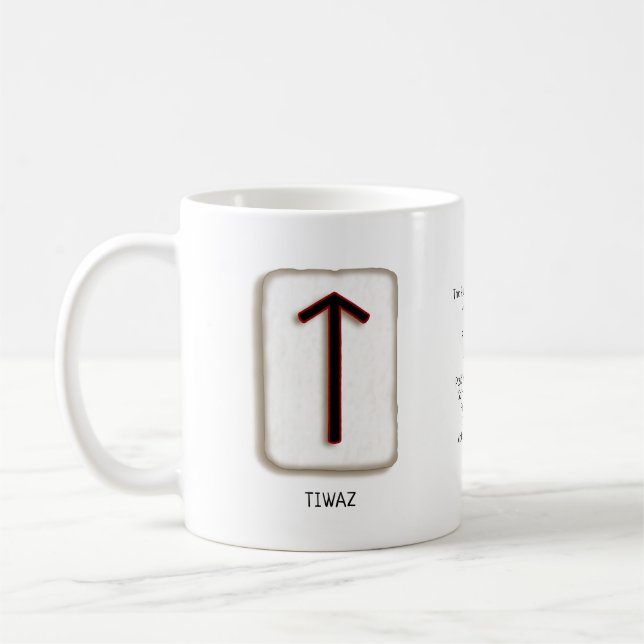 Mug Tiwaz RuneStone (Gauche)