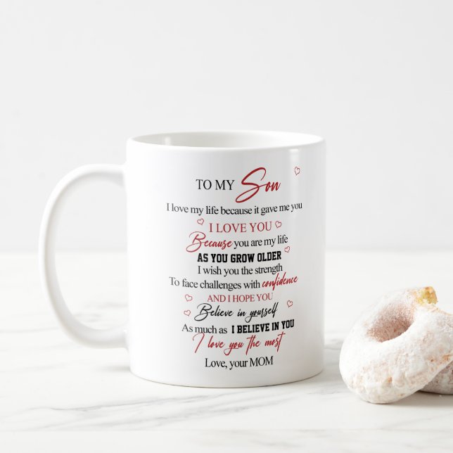 Mug To my son (Avec donut)