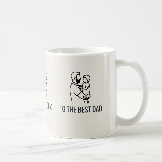 MUG TO THE BEST DAD (Droite)
