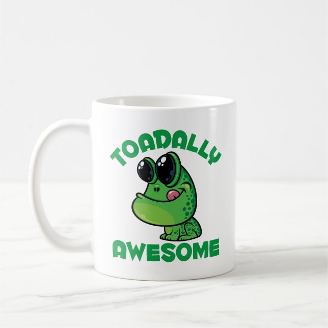 Mug Toad de Cartoon Joyeux (Gauche)