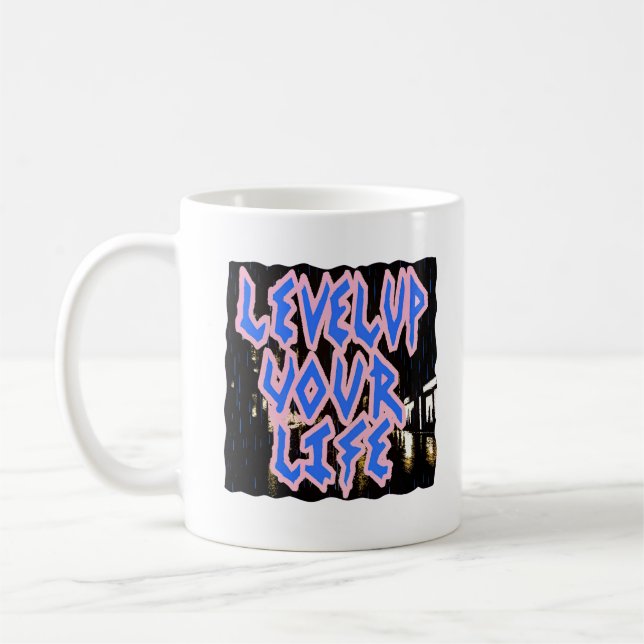 Mug "Toadally Cozy" Coin de lecture d'art populaire ré (Gauche)