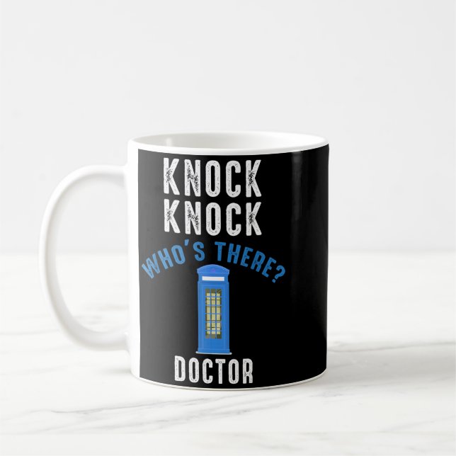 Mug Toc Toc Qui Est Là_ Docteur Drôle Toc Qui Est (Gauche)