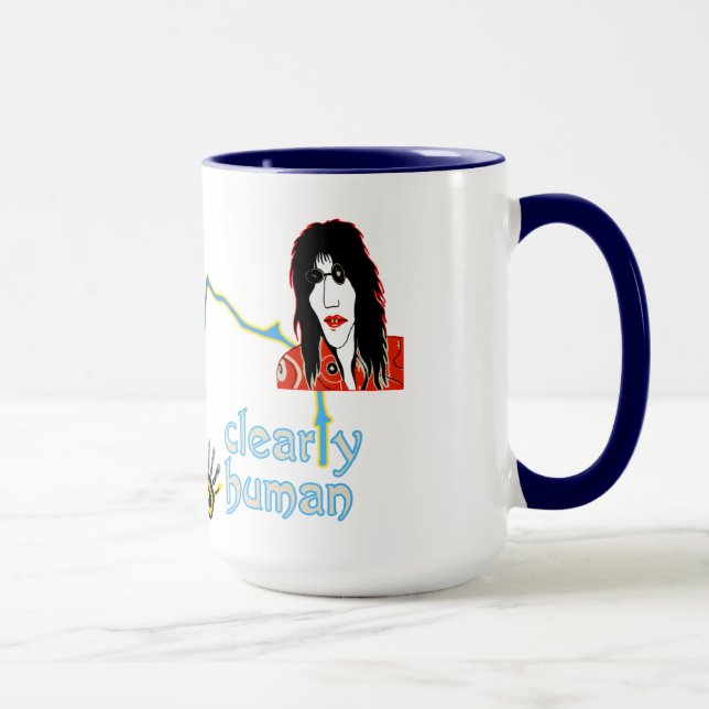 Mug Todd Rundgren Nazz 2 clairement humain  (Droite)