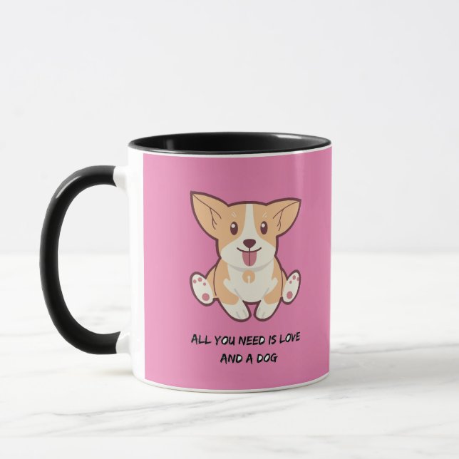 Mug todo lo que necesita es amor  (Gauche)