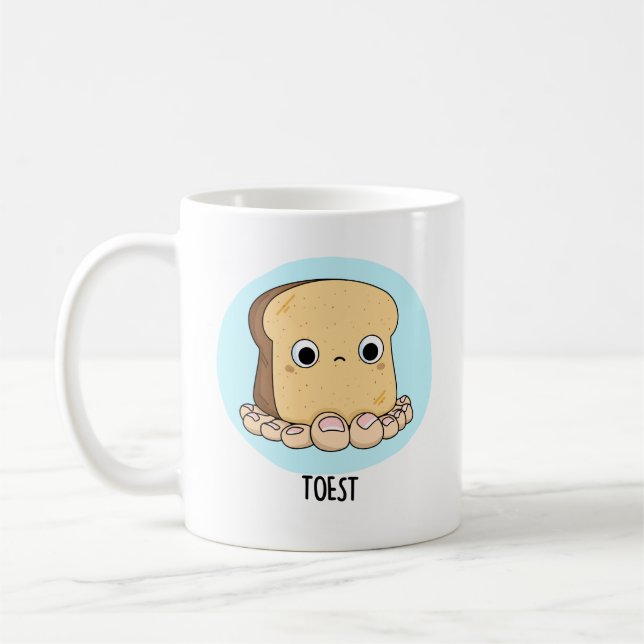 Mug Toest Drôle Toest Toast Avec Jeu D'Orteils (Gauche)