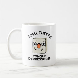 Mug Tofu. Ce sont des dépresseurs de langue amusant je