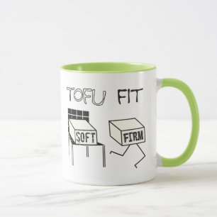 Mug Tofu Fit Funny Running Tofu Soy thème