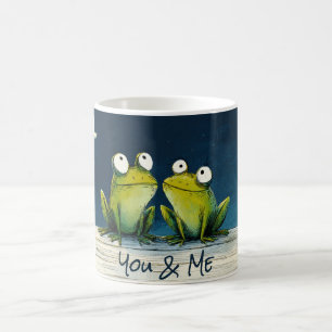Mug Toi & Moi Grenouilles – Jolie illustration d'anima