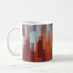 Mug toile Abstraite sur fond de mur en béton. Couleur