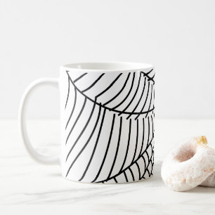 Mug Toile d'araignée noir et blanc