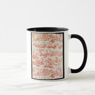 Mug Toile de Jouy, illustrant les processus du manuf