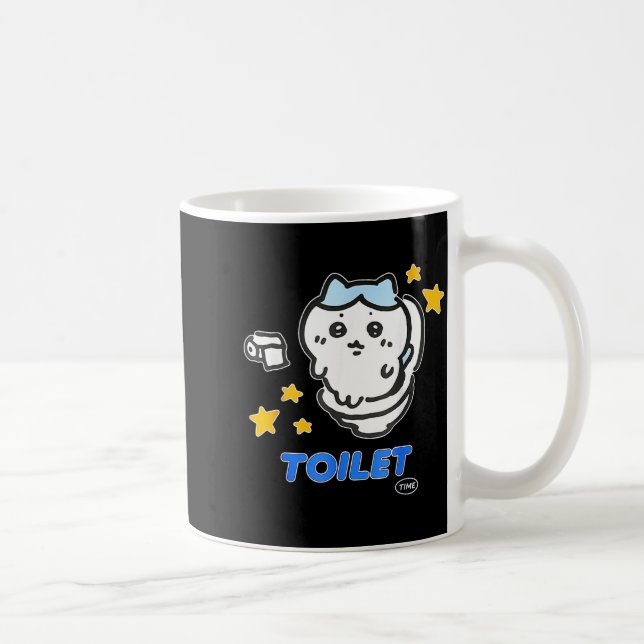 Mug Toilet Time Chikawa Meme Tee  (Droite)