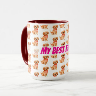 Mug Toilettage Animal Compagnie Luxe Personnalisé Coll