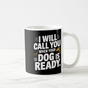 Mug Toilettage de chien cool Art pour hommes femmes To