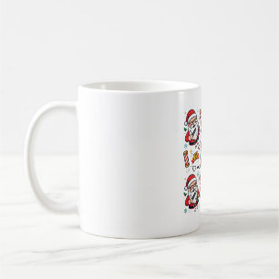 Mug Toilettage de la barbe du Père Noël, illustration