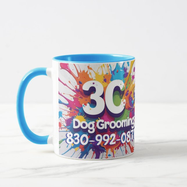 Mug Toilettage pour chiens 3C (Gauche)