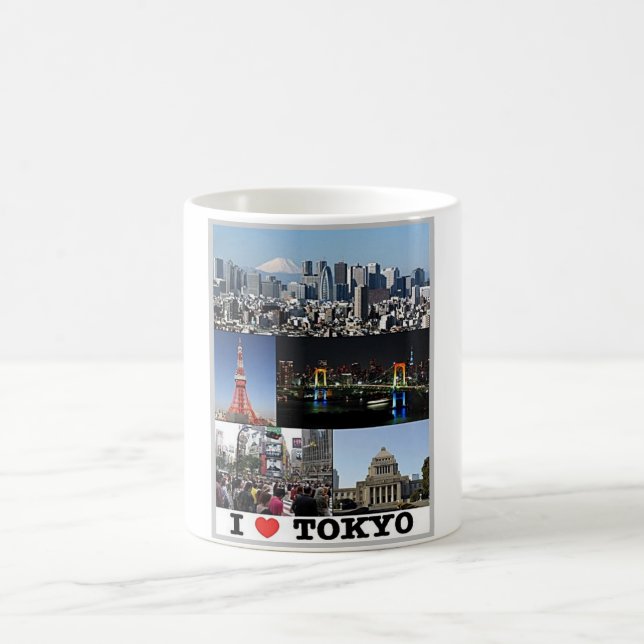 Mug Tokio - I Love - Japon - (Centre)
