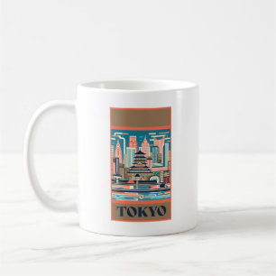 Mug Tokyo Japon Art déco