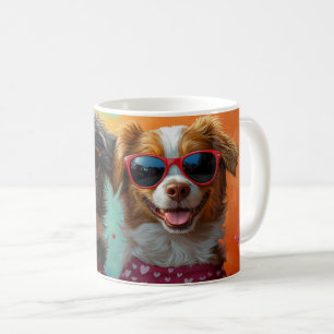 Mug Toller de Nouvelle-Écosse avec des roses pour la S