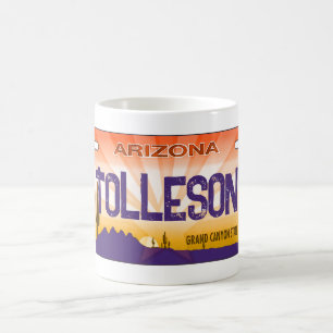 Mug Tolleson Arizona plaque plaque d'immatriculation d