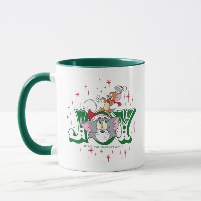 Mug Tom and Jerry Holiday Joy (Gauche)