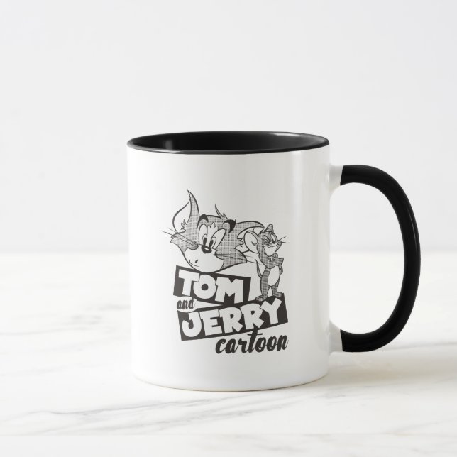 Mug Tom Et Jerry | Carton Tom Et Jerry (Droite)