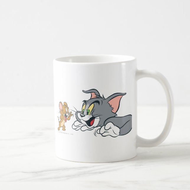 Mug Tom et Jerry font des visages (Droite)