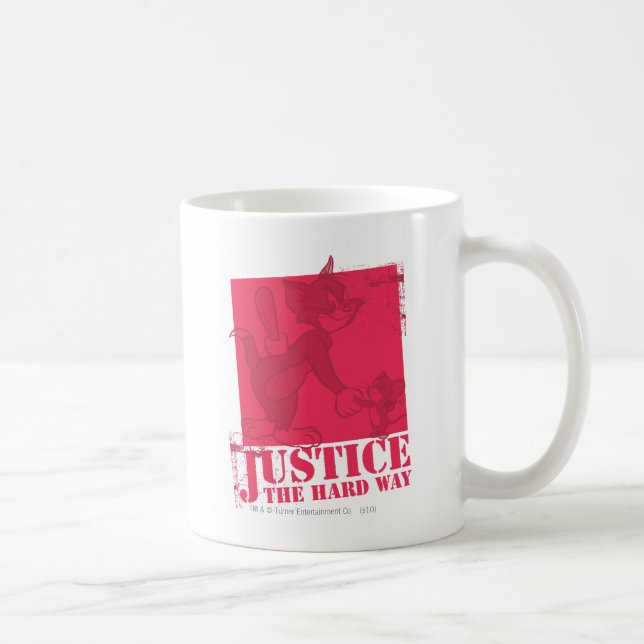 Mug Tom et Jerry Justice The Hard Way (Droite)
