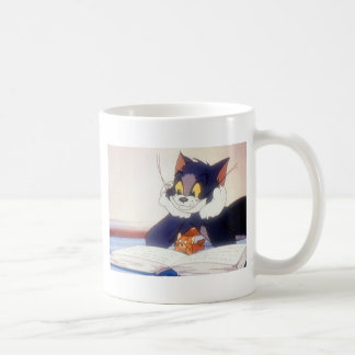 Mug Tom Et Jerry lisent un livre