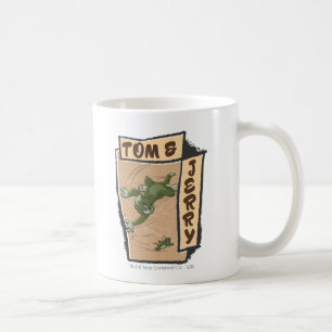 Mug Tom et Jerry sur un divan bronzage