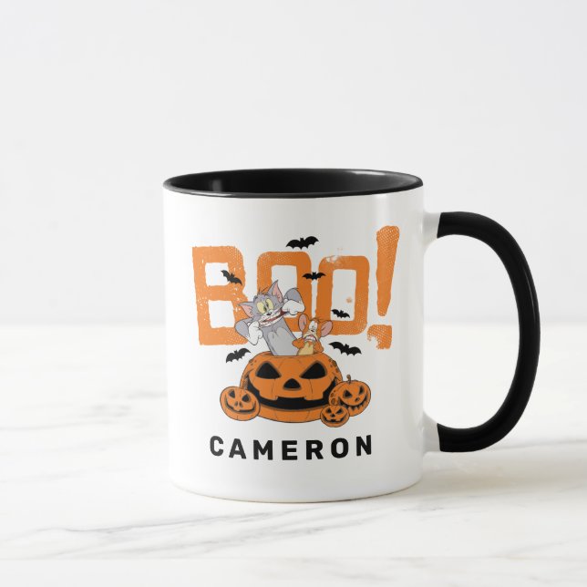 Mug Tom & Jerry | Happy Halloween Boo (Droite)