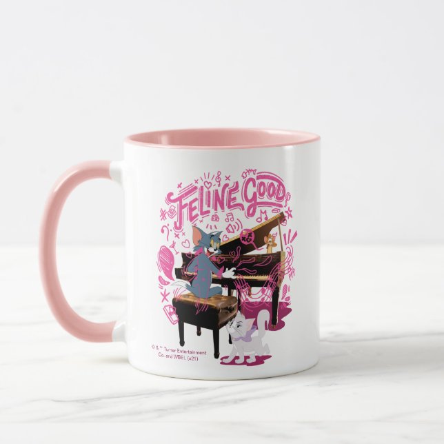 Mug Tom & Jerry Play Piano - Feline Good (Gauche)