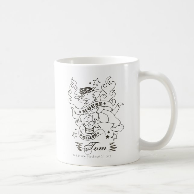 Mug Tom Souris Tueur Tatouage 1 (Droite)