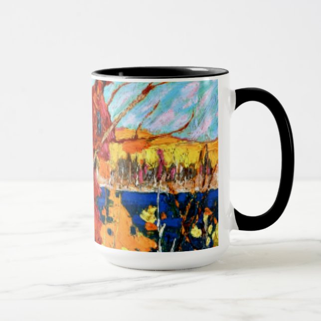 Mug Tom Thomson - Feuillage d'automne (Droite)