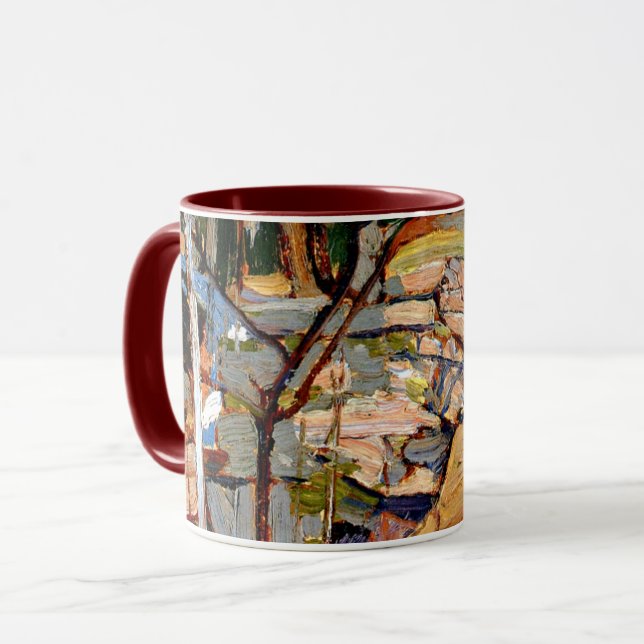 Mug Tom Thomson - Neige et rochers (Devant gauche)