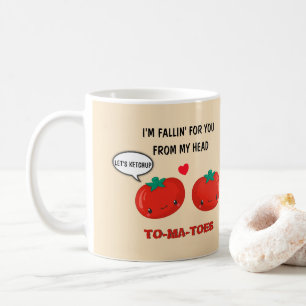 Mug Tomates en amour Cute Romantique Saint Valentin