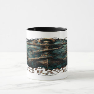 Mug Tombe Océanique Kraken Ancre Fantastique Sombre