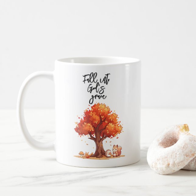 Mug Tomber dans la grâce de Dieu (Avec donut)